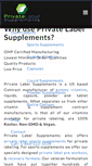 Mobile Screenshot of bestprivatelabelsupplements.com